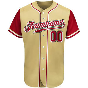 Ensemble de tenue de baseball personnalisée sublimée à boutons, tissu respirant à séchage rapide pour équipes et clubs - Product Image 2