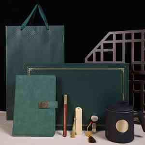 Juego de regalo de cuaderno de negocios elegante: regalos corporativos de marca para eventos y promociones-Perfect Swag - Product Image 3