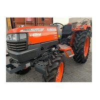 Tractor Agrícola Kubota L4508 - Tractores de 45 HP, Maquinaria Agrícola Pequeña, Equipo Articulado, Tractor Agrícola 4x4