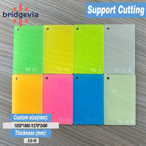 Lámina Acrílica Fluorescente de 3mm que Brilla en la Oscuridad, Panel Fundido para Grabado Láser, Corte Personalizado para Manualidades, Señalización, Decoración de Fachadas de Edificios - Product Image 2