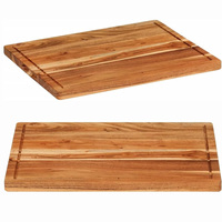 Planche à découper en bois carrée sur mesure, bord festonné, bloc à découper et à trancher