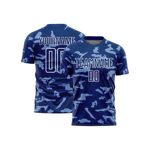 100% Polyester Tissu Football Jersey respirant personnalisé vendeur chaud séchage rapide ajustement sublimation logo imprimé Football Américain kit - Product Image 1