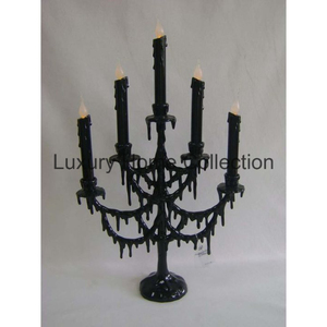 Nouveau cristal perlé mariage candélabre de table couleur argent poli fête de fête et fournitures de pièce maîtresse à un prix raisonnable - Product Image 3
