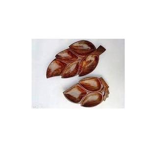 ถาดไม้และจานจานจานจานไม้ธรรมชาติจานใส่ชาสุดสร้างสรรค์ทำจากไม้จริงสำหรับจานซูชิ - Product Image 3