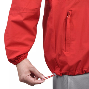 Veste coupe-vent pour homme de qualité supérieure, couleur rouge, manches longues, respirante, séchage rapide, couture imperméable, veste coupe-vent pour homme - Product Image 6