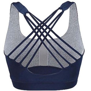 Soutien-gorge respirant de sport et de yoga pour femmes, à fort impact, avec un Design Unique à bretelles dans le dos et un style élégant à bretelles - Product Image 3