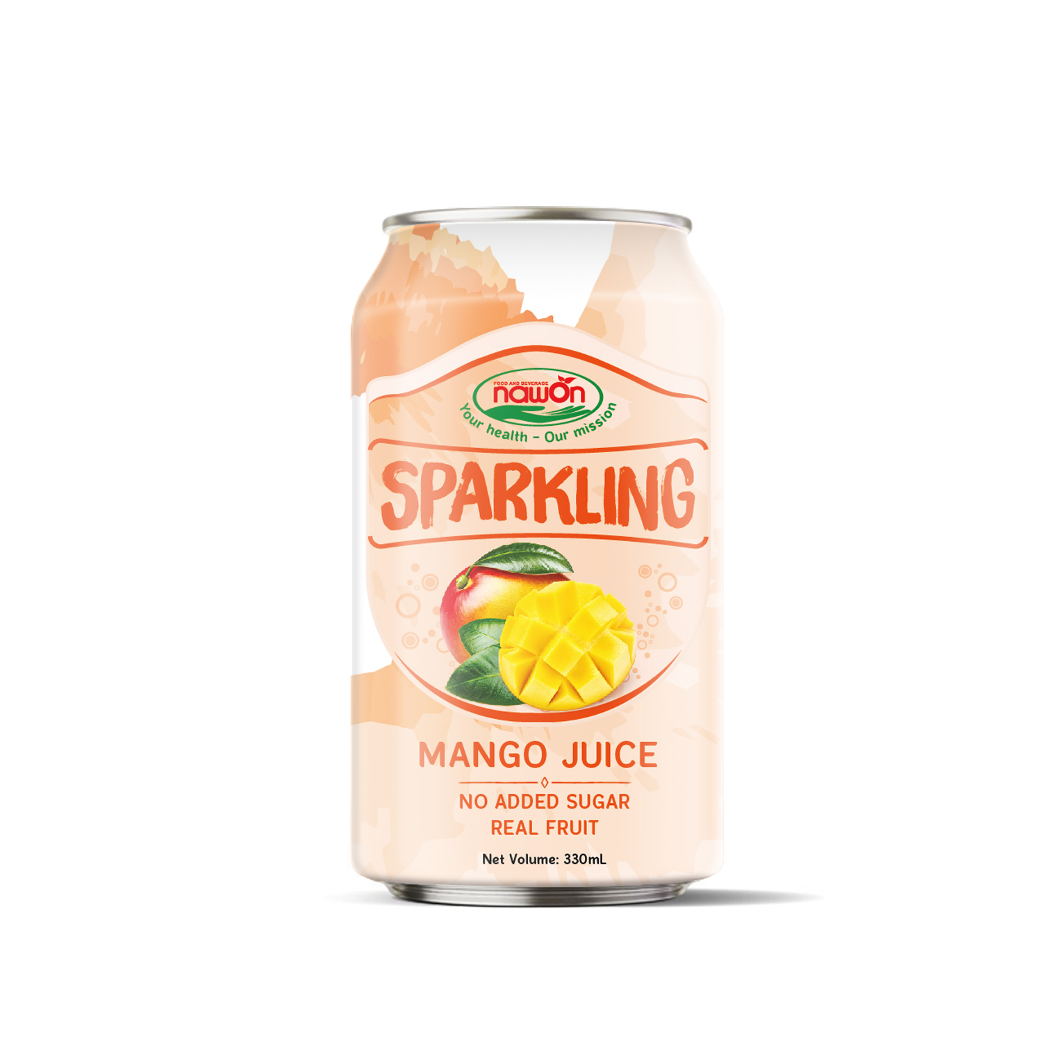 Sparkling water with Mango flavor Sugar-Free soft drink Sparkling Water best price 2023