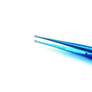 Fórceps de punta de anillo de titanio de 18cm de alta calidad para Microcirugía Ocular Instrumentos de Oftalmología manuales - Product Image 6