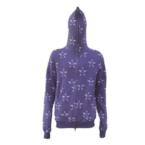 Custom 100 Cotton <b>Zip</b> up Hoodies Men's Custom Rhinestone Hoodie Men 2025 Manufacturer From Pakistan - Product Image 4