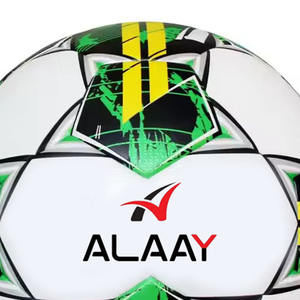 Alaay personalizado de alta calidad tamaño 5 balón de fútbol Doble espejo fútbol profesional resistente al desgaste Futbol PU Material - Product Image 6