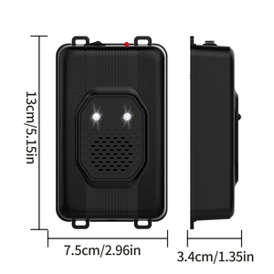 Điện rodent Repeller Pin hoạt động siêu âm Chuột rat sóc và Pest Repeller ABS chất liệu - Product Image 2