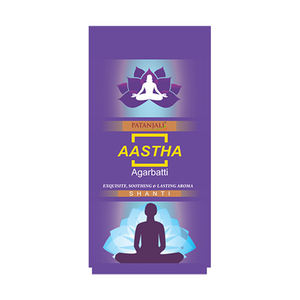 Patanjali Aastha Agarbatti Shanti - 150 Gm - Product Image 3