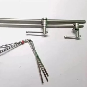 Instrumentos SureMed: Retractor laparoscópico semirrígido para hígado, juego de 3 ganchos, acero inoxidable, reutilizable, manual, instrumentos superiores - Product Image 2