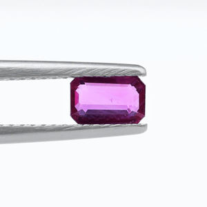 Rubí de Mozambique 100% Natural de Primera Calidad, Sin Calentar, 2.95 Quilates, Color Rosa, Corte Ovalado Octogonal, Piedra de Nacimiento de Julio para Hacer Anillos - Product Image 4