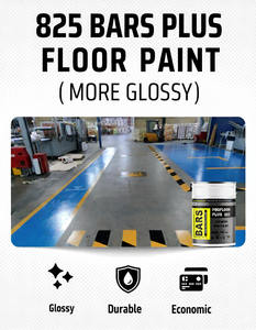 BARS 825 Plus Hybrid Resin <b>Floor</b> <b>Paint</b> High Gloss Fast Dry Heavy Duty <b>Waterproof</b> UV Resistant <b>Concrete</b> Stone Coating 9kg 18kg - Product Image 6