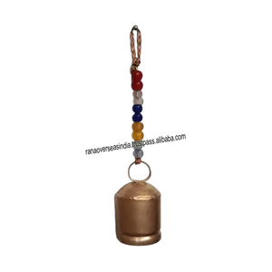 Cloches en fer Offre Spéciale à forte demande cloches suspendues décoratives carillons éoliens avec perles multi-tons pour la décoration de jardin à la maison - Product Image 1