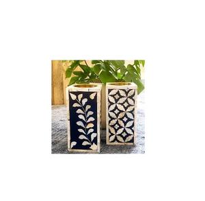 Quemador de incienso Bakhoor hecho a mano con incrustaciones artísticas y diseño cultural. - Product Image 1