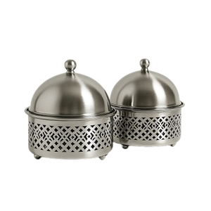 Plato de frotamiento de Metal de la mejor calidad, capacidad de 3L/5L, calentador de alimentos de combustible fácil de limpiar para fiestas diarias de Buffet, restaurantes, uso doméstico - Product Image 1