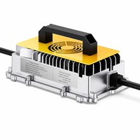 VOITATOP Chargeur de batterie embarqué 900W OBC Étanche IP67 Détection automatique 36V-72V LiFePO4 pour Chariot de golf, Marine, Véhicule électrique, Intelligent