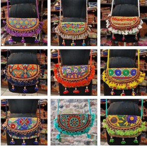 Banjara กระเป๋าคลัทช์สำหรับผู้หญิงกระเป๋าสะพายไหล่แนววินเทจสำหรับผู้หญิง
