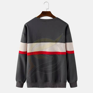 Personnalisé deux tons de couleur hommes basiques coton mélangé sweat vêtements de rue hommes couleur claire vêtements d'hiver sweats chauds - Product Image 2