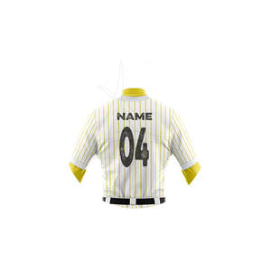 ชุดเครื่องแบบเบสบอลระบายอากาศสำหรับผู้ชายชุดเครื่องแบบเบสบอลพิมพ์ลายโลโก้ตามสั่งผลิตจากโรงงาน - Product Image 4