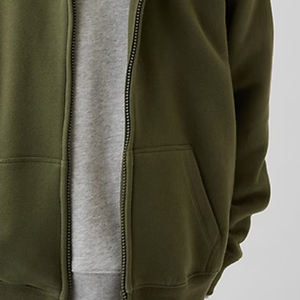 บริการออกแบบเสื้อฮู้ดดี้ OEM พร้อมฮู้ด / โลโก้สั่งทำ พร้อมซิปทนทาน ดีไซน์แขนยาวสำหรับเด็กผู้ชาย ราคาโรงงานสำหรับการสั่งซื้อจำนวนมาก - Product Image 4