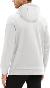 Sudadera con Capucha Casual de Invierno para Hombre, Lavado Ácido, Color Sólido, Corte Regular, 100% Algodón, Felpa, Secado Rápido, Transpirable, Ecológica - Product Image 2