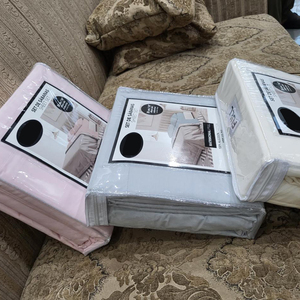 Juego de ropa de cama de algodón Nantong 2023 nuevo 100% al por mayor, ropa de cama de hotel impermeable con bordado de colores, Sábana personalizable - Product Image 4