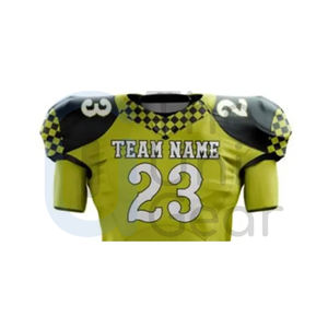 เครื่องแบบทีมฟุตบอลอเมริกันสำหรับผู้ชายเสื้อเจอร์ซีย์กางเกงขาสั้นระบายอากาศไซส์ใหญ่พิเศษ - Product Image 3