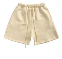 OEM Logo personnalisé Couleur Designer Hommes Short à cordon Mode Streetwear Épais Coton éponge Français Shorts de survêtement décontractés pour hommes
