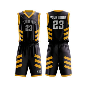 Tenues de basketball respirantes pour adultes 2025, impression par sublimation, nom, numéro, logo, ensemble, taille plus - Product Image 1
