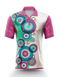 เสื้อกีฬาพิมพ์ลายมีซิปสำหรับผู้หญิงผู้ชายเสื้อกีฬาคอร์นโฮลเล่นกอล์ฟสีระเหิดแห้งเร็วเสื้อเจอร์ซีย์กันน้ำ - Product Image 6