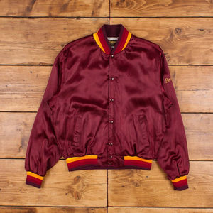 Veste universitaire en satin pour hommes la plus récente et personnalisée OEM 100% bombardier en satin coupe-vent d'hiver grande taille personnalisable vente en gros de sports - Product Image 2