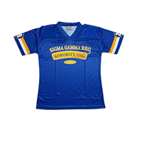 Sigma Gamma Rho Plus Size Maillot de football respirant Caractéristique