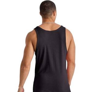 เสื้อกล้ามฟิตเนสสำหรับผู้ชายเสื้อกล้ามออกกำลังกายสีดำระบายอากาศได้ดี - Product Image 2