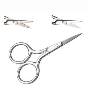 Ciseaux à ongles à cuticules de la meilleure qualité Manucure quantité minimale de commande raffinée en acier inoxydable Soins des ongles Instrument de beauté Ciseaux à ongles à cuticules - Product Image 3