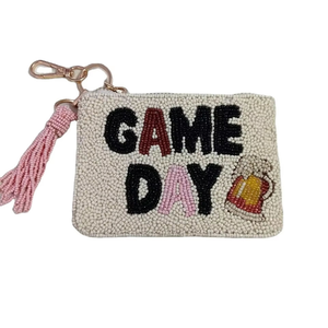 Porte-monnaie brodé à la main avec collection détaillée de perles Femmes Filles-Sacs fourre-tout promotionnels de l'Inde - Product Image 6