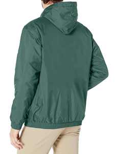 แจ็คเก็ตกันลมผู้ชายขายส่ง แบบซิปตั้ง ผ้ากันน้ำ แจ็คเก็ตผ้าแคนวาสสำหรับกิจกรรมกลางแจ้ง แจ็คเก็ตหนาลำลอง ลายพิมพ์ - Product Image 6