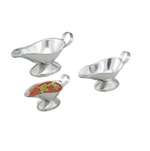 Salsa de barco de salsa de acero inoxidable, Cubo de jugo, plato de salsa para asar, plato de salsa, platos de condimento, cuenco de inmersión 2 en 1 - Product Image 4