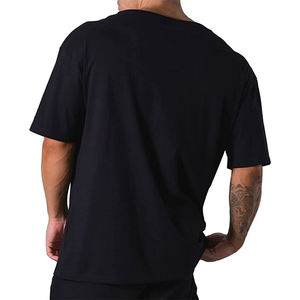 <b>Men</b>’s Minimalist Pocket Tee Shirt Plain Cotton Casual Top Factory Wholesale Design Casual Streetwear Hot Sale Solid Pattern - Product Image 4