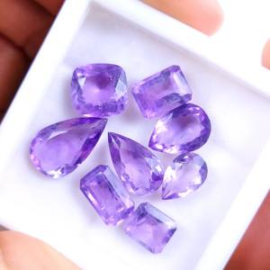 พลอยอเมทิสต์ธรรมชาติเจียระไนแบบหลวมทรงผสมอัญมณีสำหรับทำเครื่องประดับ - Product Image 3