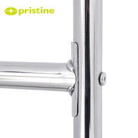 Porte-vêtements métallique robuste pour usage commercial et industriel, fabrication taïwanaise, rangement domestique, vente en gros