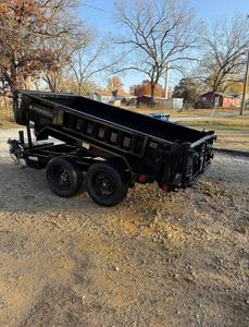 Remorque à benne basculante de qualité supérieure 5x10 pour usage agricole, système hydraulique durable avec composants d'engrenage pour remorque de tracteur - Product Image 4