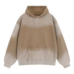 La mejor calidad personalizada 450g Heavy Vintage Hoodie para hombres Sun Faded Cotton All Size Winter Fleece con patrón de impresión - Product Image 3