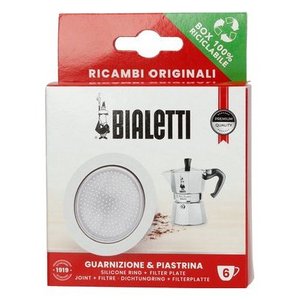 Juego de juntas y filtros de repuesto para cafetera Bialetti de 6 tazas, para Moka Express Induction Brikka - Product Image 3