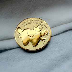 Moneda Conmemorativa de la Hada del Diente Chapada en Oro Personalizada, Moneda Metálica con Escultura 3D a Medida, Recuerdo de Diente <span class=keywords><strong>Perdido</strong></span>, Regalo para Niños - Product Image 3