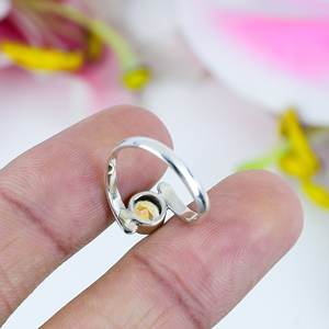 Bijoux en pierre jaune naturelle pour femmes, collier en argent sterling 925 avec pierres précieuses, vente en gros et cadeaux personnalisés - Product Image 3