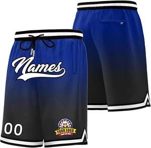 Short de basket-ball en maille de polyester imprimé à séchage rapide de haute qualité pour femmes-Vêtements de fitness athlétiques respirants - Product Image 1