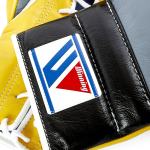 ถุงมือชกมวยแบบผูกเชือกสำหรับมืออาชีพถุงมือต่อสู้หลายสี - Product Image 4